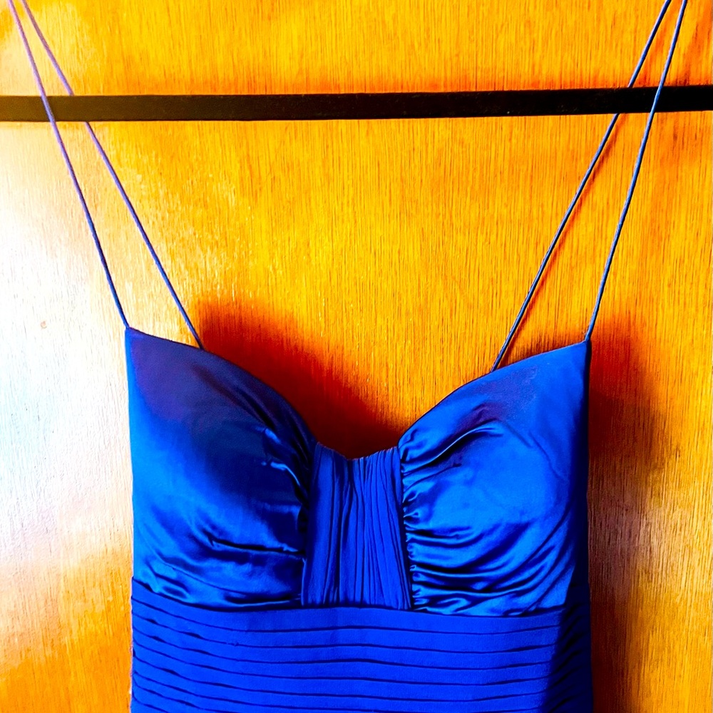 Royal Blue Gown by Aidan Mattox